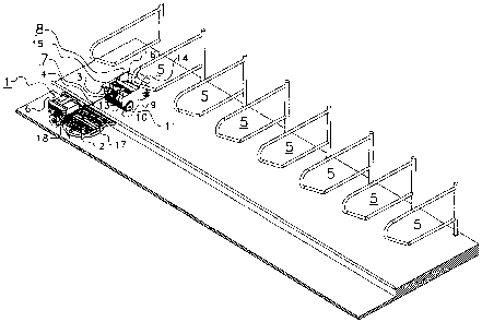 A single figure which represents the drawing illustrating the invention.